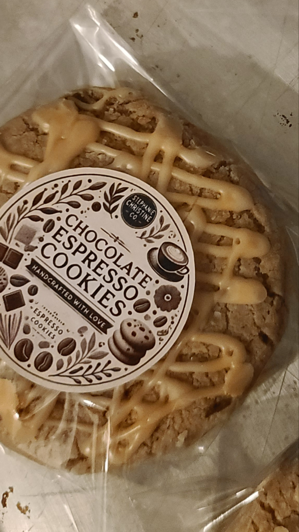 Chocolate Espresso Cookies