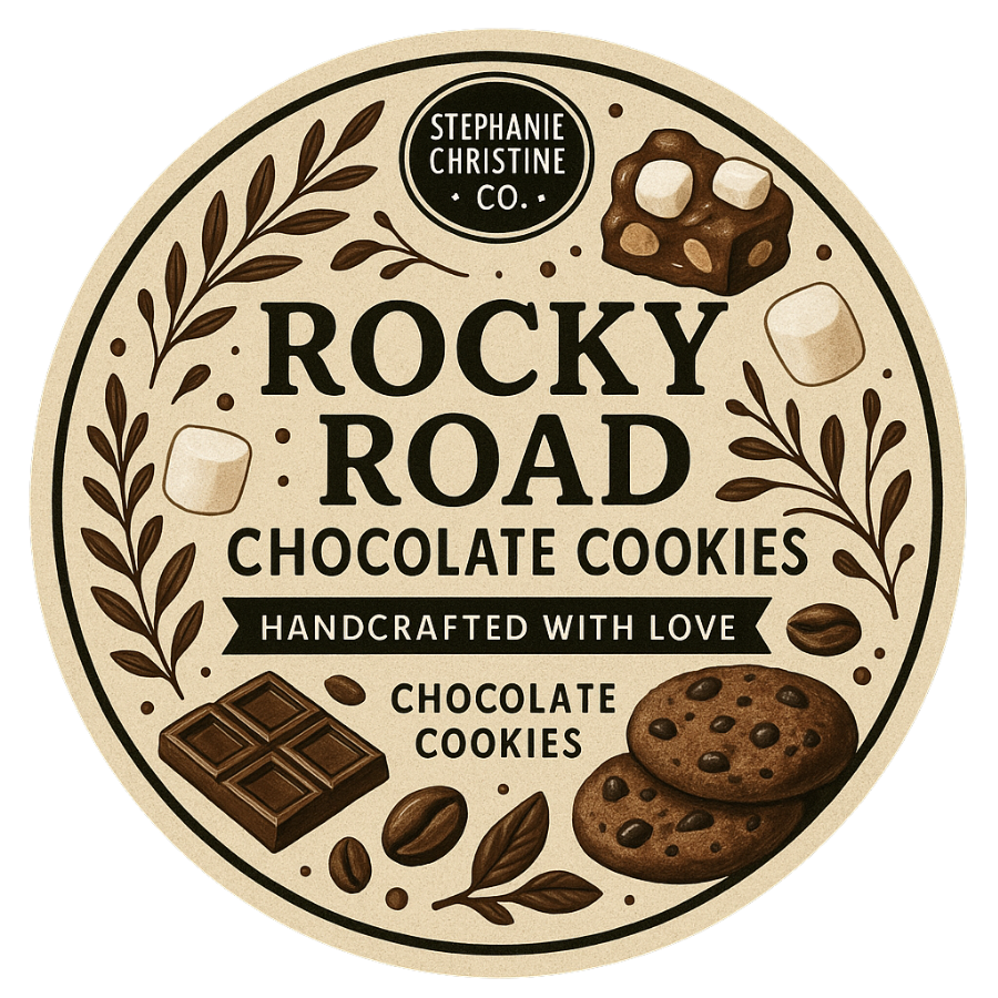 Rocky Road Chocolate Cookie