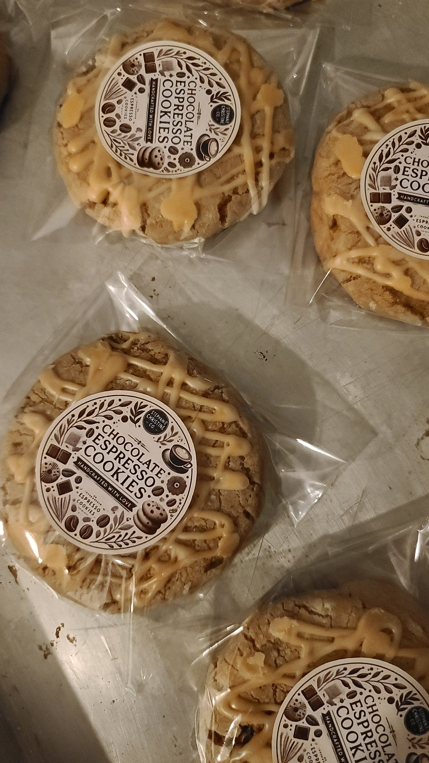 Chocolate Espresso Cookies