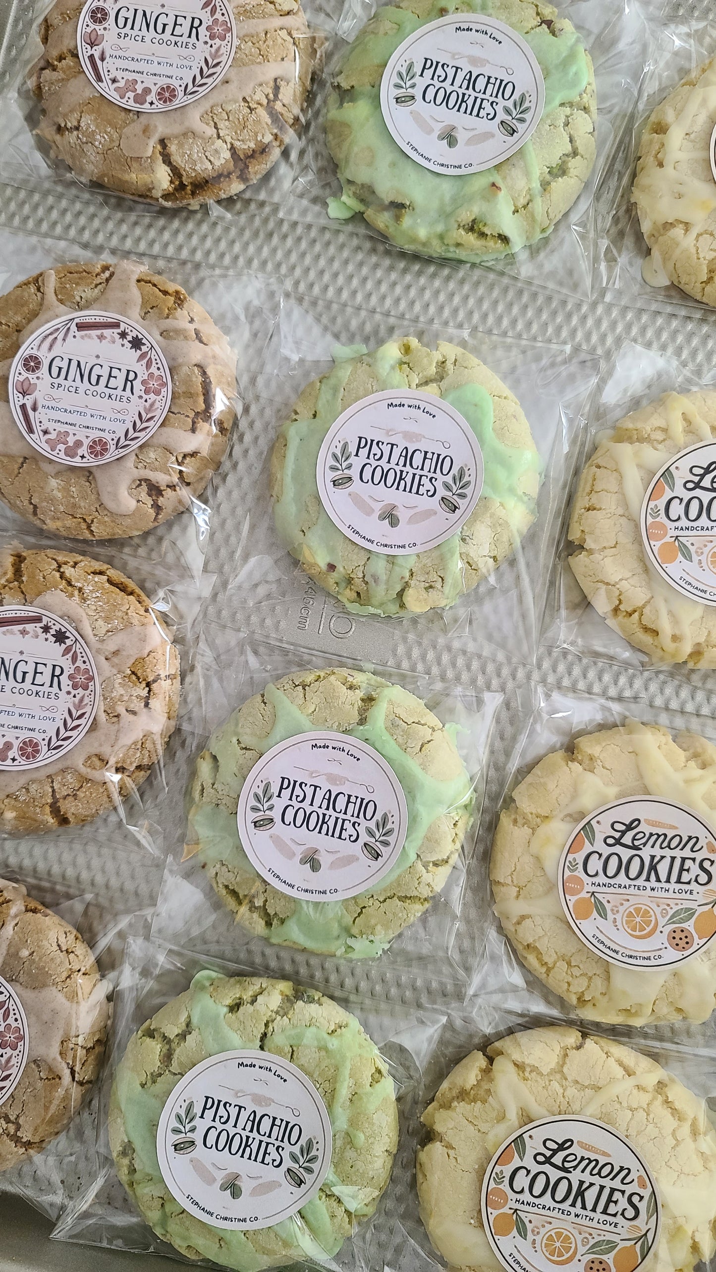 Pistachi-Oh! Cookies