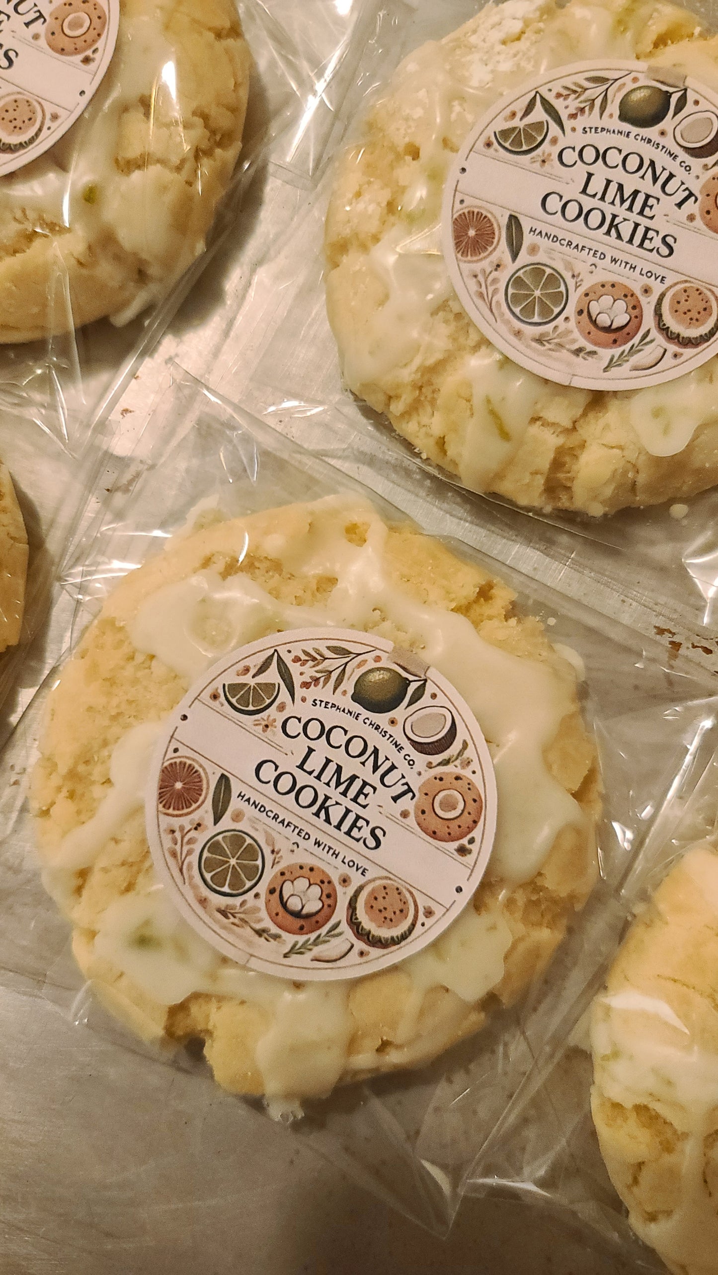 Coconut Lime Cookie