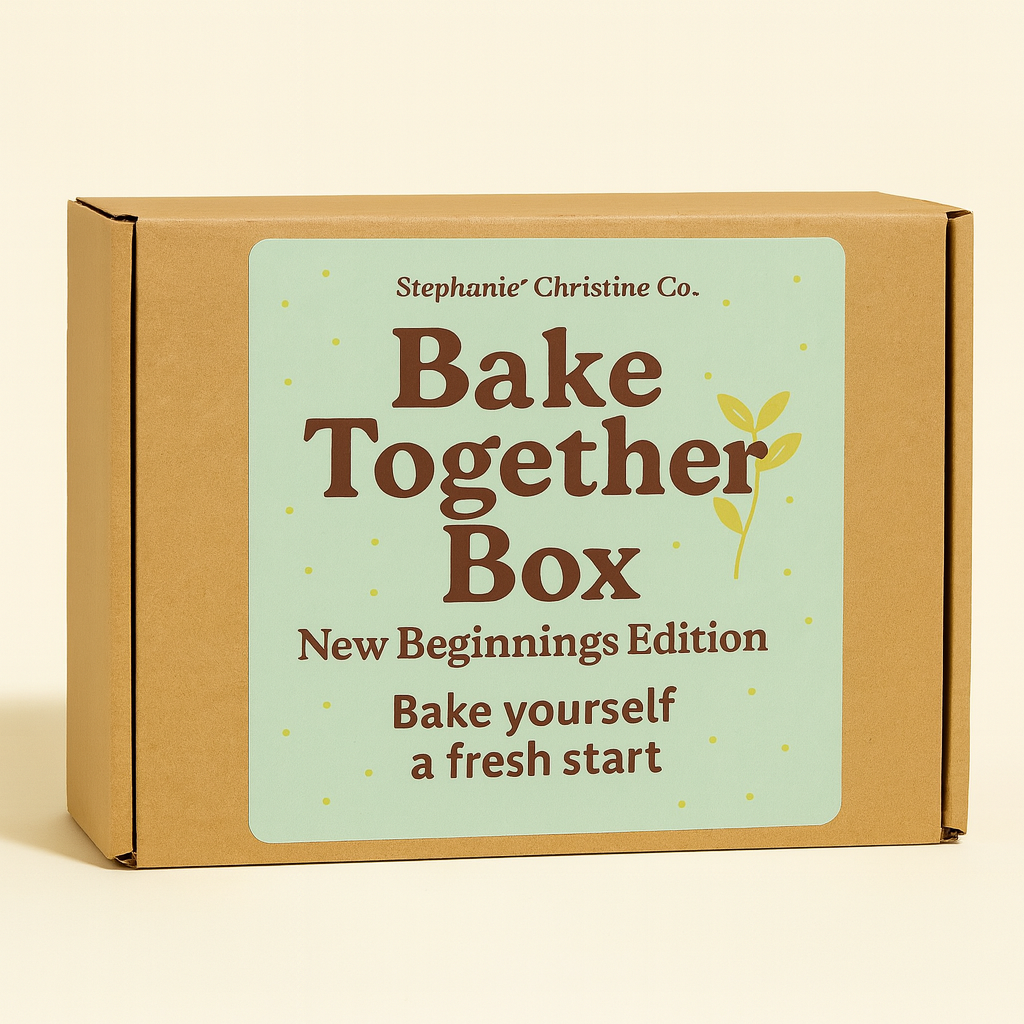 Bake Together Box — New Beginnings Edition
Bake yourself a fresh start.